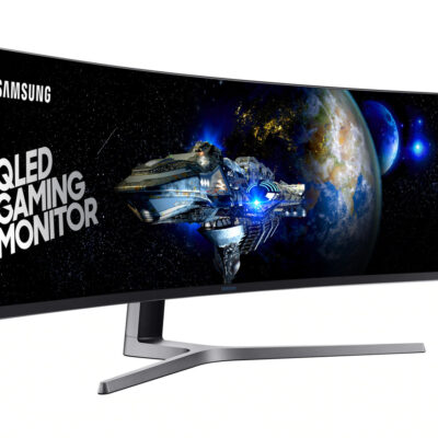 Monitors - Samsung CHG90 QLED Gaming Monitor 49"