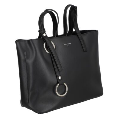 Geanta de Mana - Geanta shopper piele eco crem de umar cu un compartiment David Jones BS6641CA2301146