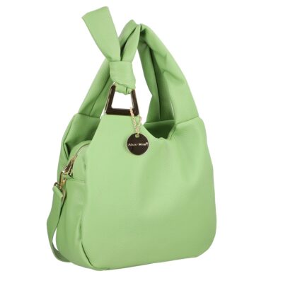 Geanta Shopper - Geanta shopper piele ecologica verde de umar Alex Max BS1306SH2301109