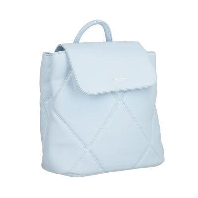 Geanta Albastra - Rucsac Albastru Dama din Piele Eco cu 2 Compartimente - DianaCO BS3324RU2301160