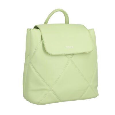 Geanta Verde - Rucsac Dama Piele Ecologica Verde cu 2 Compartimente - DianaCO BS3324RU2301161