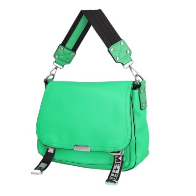 Geanta Casual Dama - Geanta Dama Postas Casual din Piele Ecologica Verde de Umar - Turbo Bags BS8677CA2301231