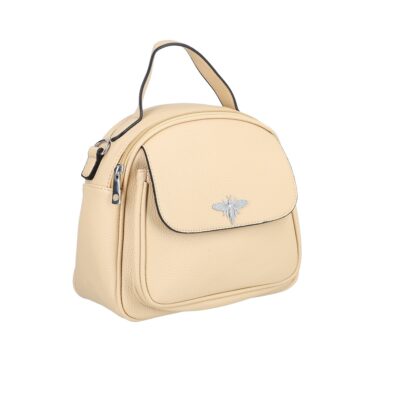 Noutăți - Geanta de Umar Dama Bej Casual din Piele Eco - The Grace Bags BS7318RU2301193