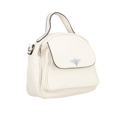 Noutăți - Geanta Crem Dama Casual din Piele Ecologica de Umar - The Grace Bags BS7318RU2301195